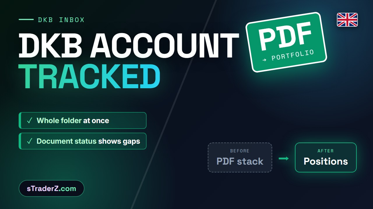 Track your DKB custody account: import PDF documents, see positions and document status
