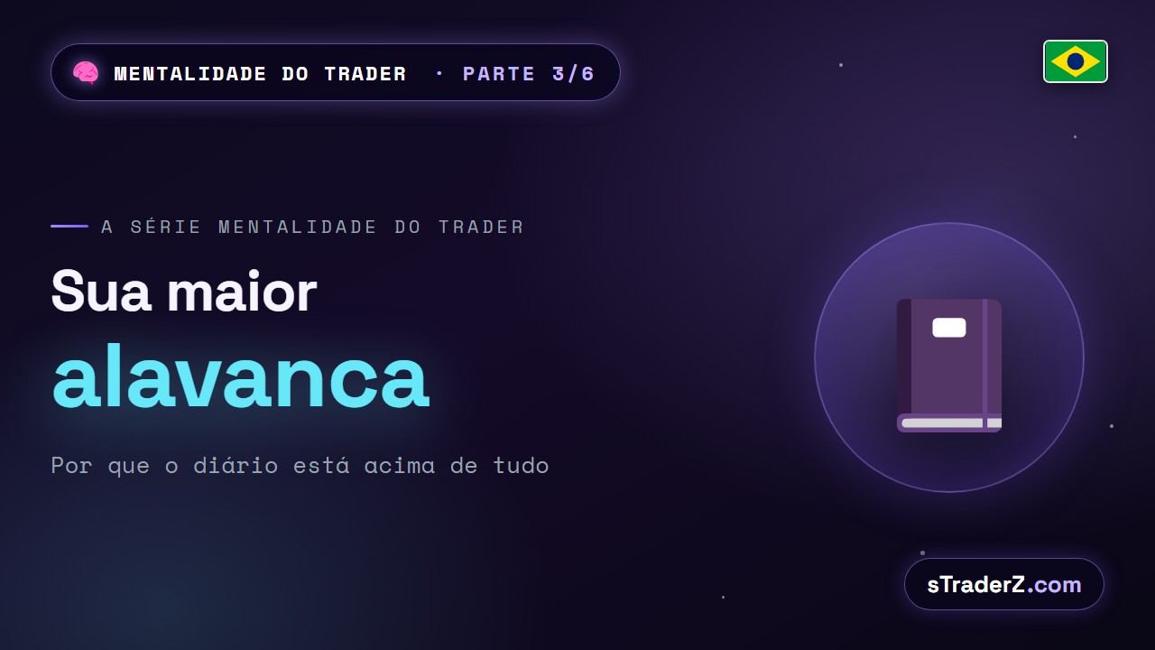 Mentalidade do Trader · Episódio 4 — O diário de trading: a sua maior alavanca de aprendizado